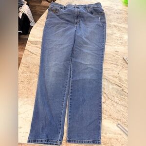 Gloria Vanderbilt Amanda 2.0 Slim Leg Jeans Size 14 Average 29 Inseam